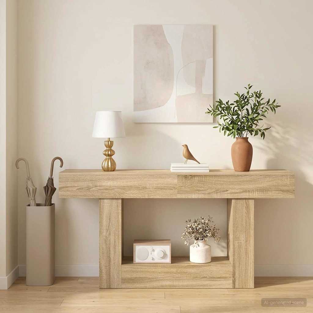 Sonoma-Eiche 160 x 30 x 74 cm