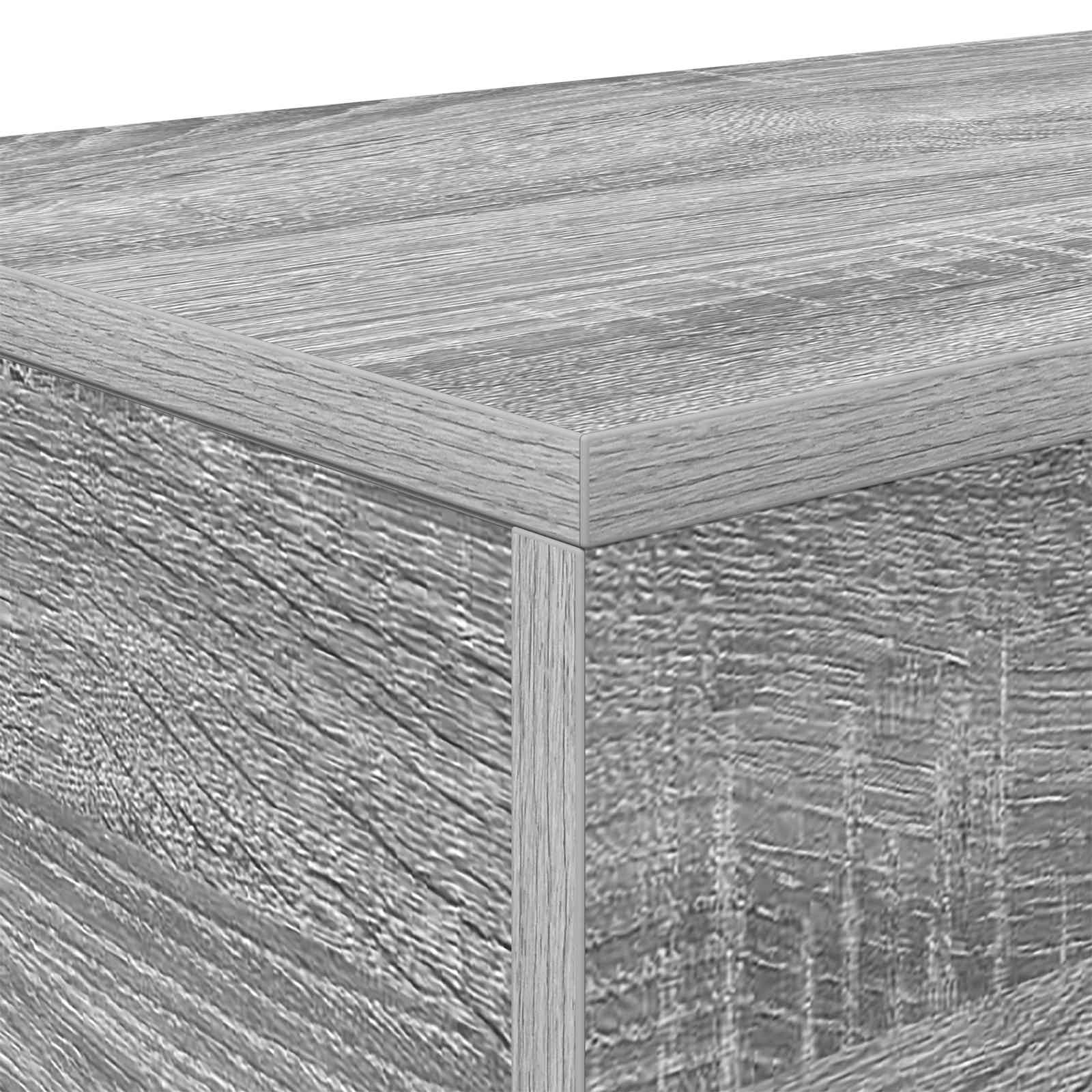Graues Sonoma 160 x 30 x 74 cm