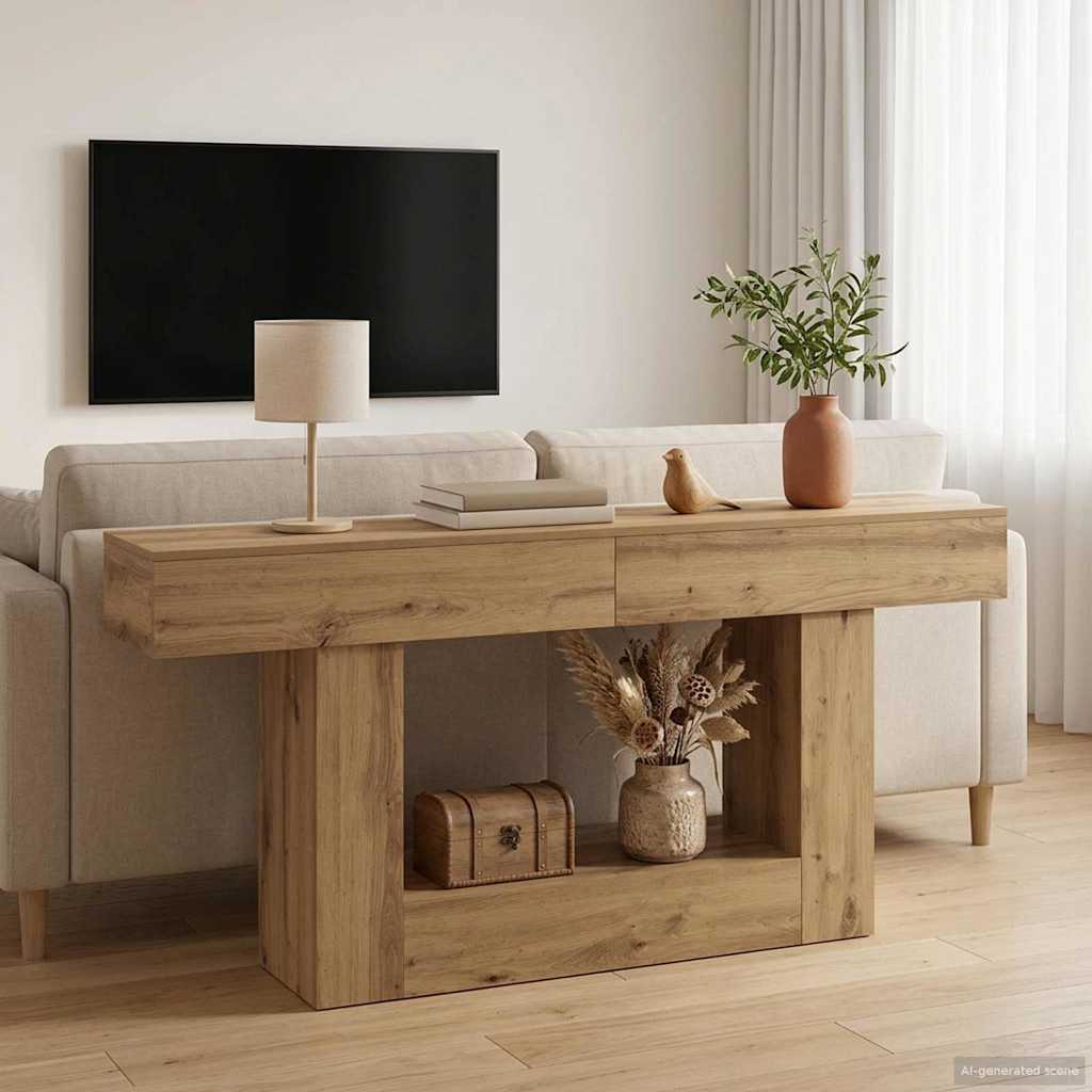 Artisan-Eiche 160 x 30 x 74 cm