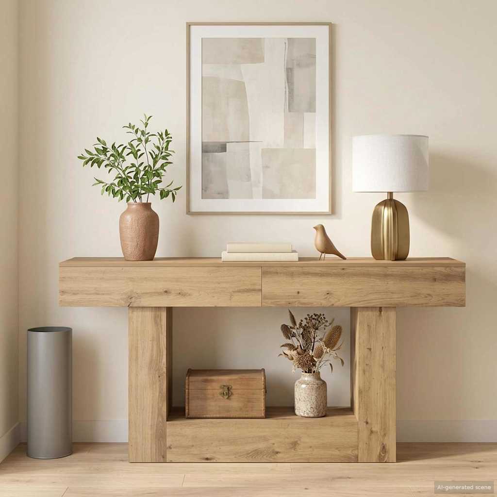 Artisan-Eiche 160 x 30 x 74 cm