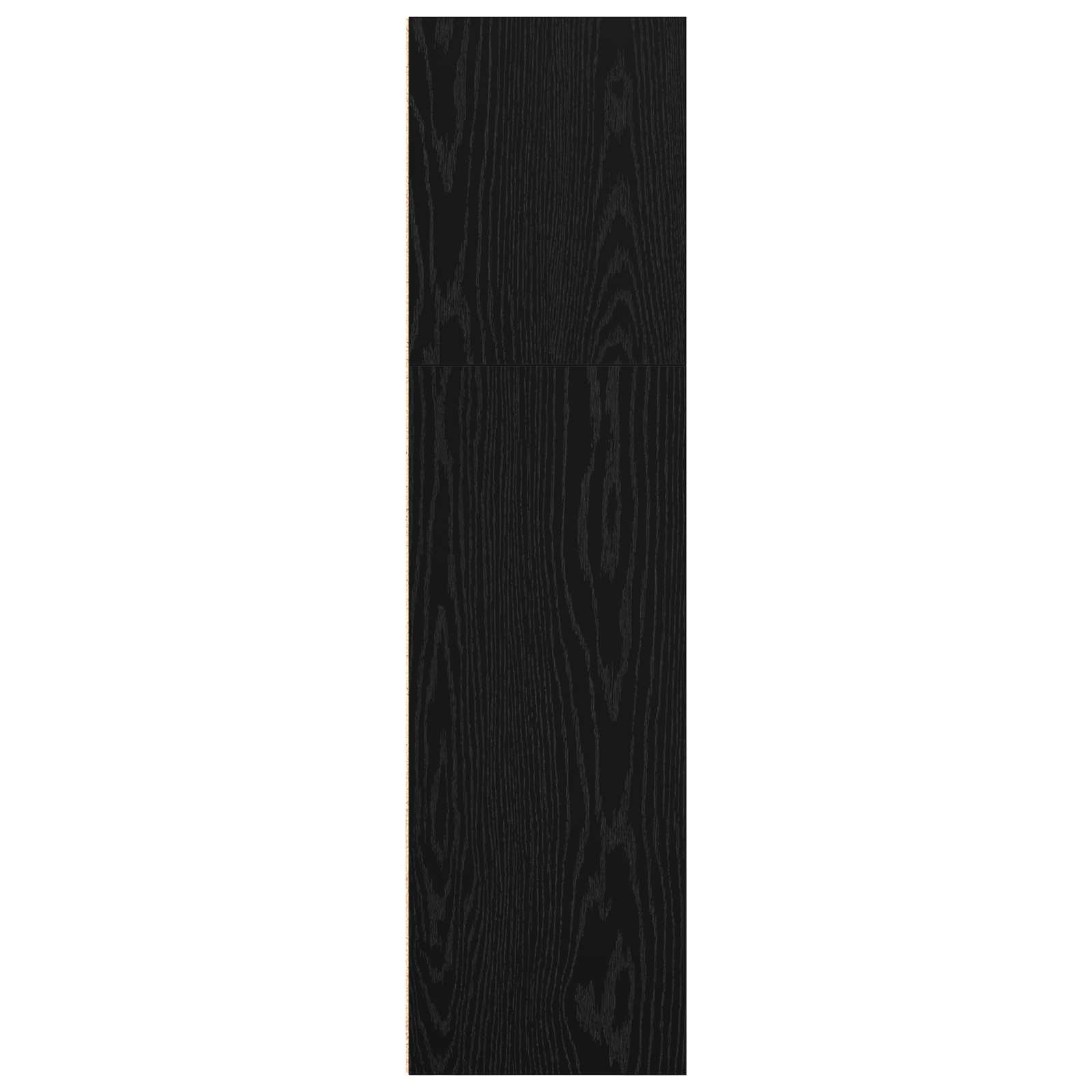 Bücherregal Schwarz Eichen-Optik 60 x 30 x 114 cm Holzwerkstoff