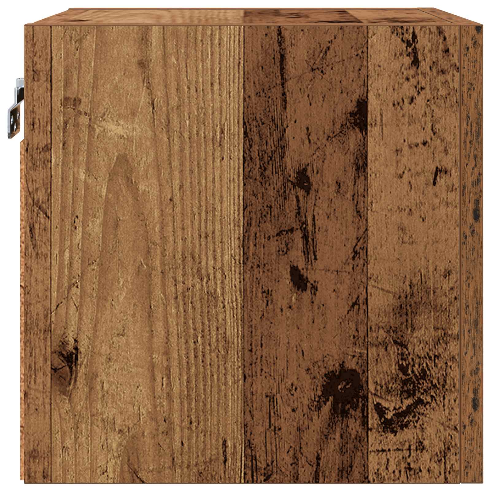 Wandmontiertes TV-Regal Altholz 30,5 x 30 x 30 cm Holzwerkstoff