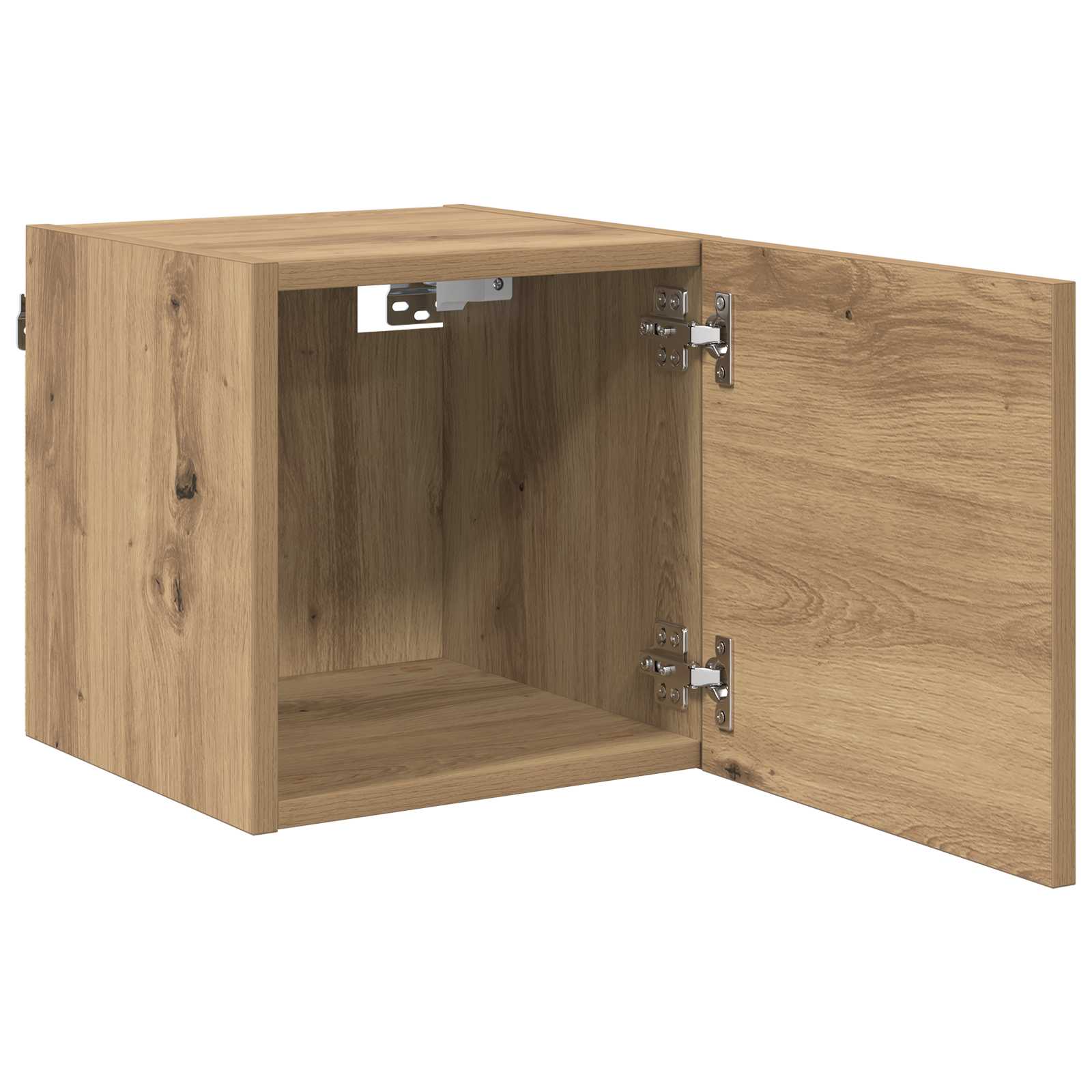 Wandmontiertes TV-Regal Artisan-Eiche 30,5 x 30 x 30 cm
