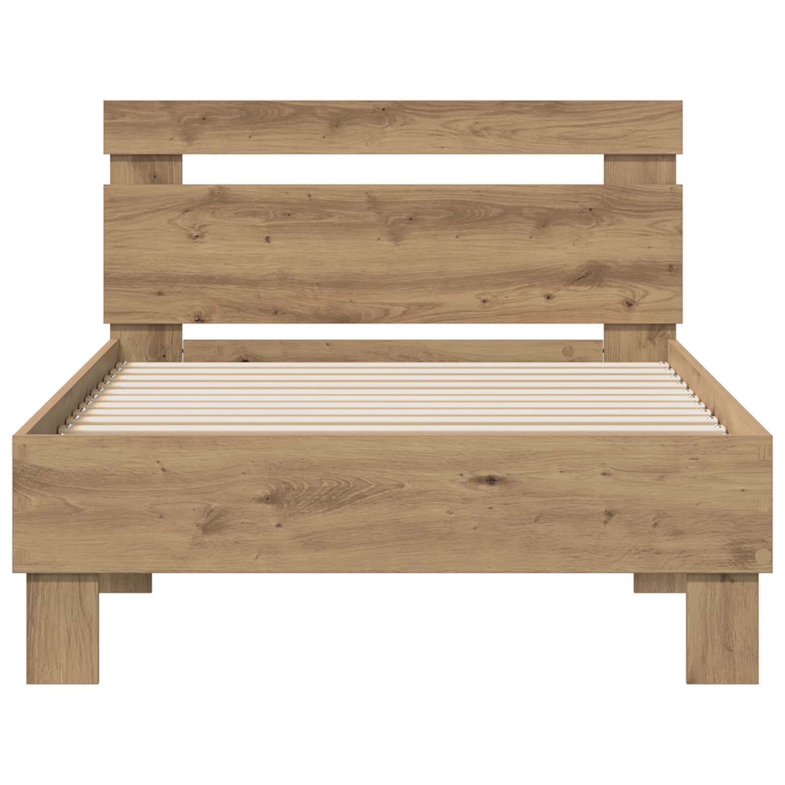 Bettrahmen Artisan-Eiche 98,5 x 200 cm Holzwerkstoff
