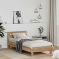 Bettrahmen Artisan-Eiche 75 x 190 cm Holzwerkstoff