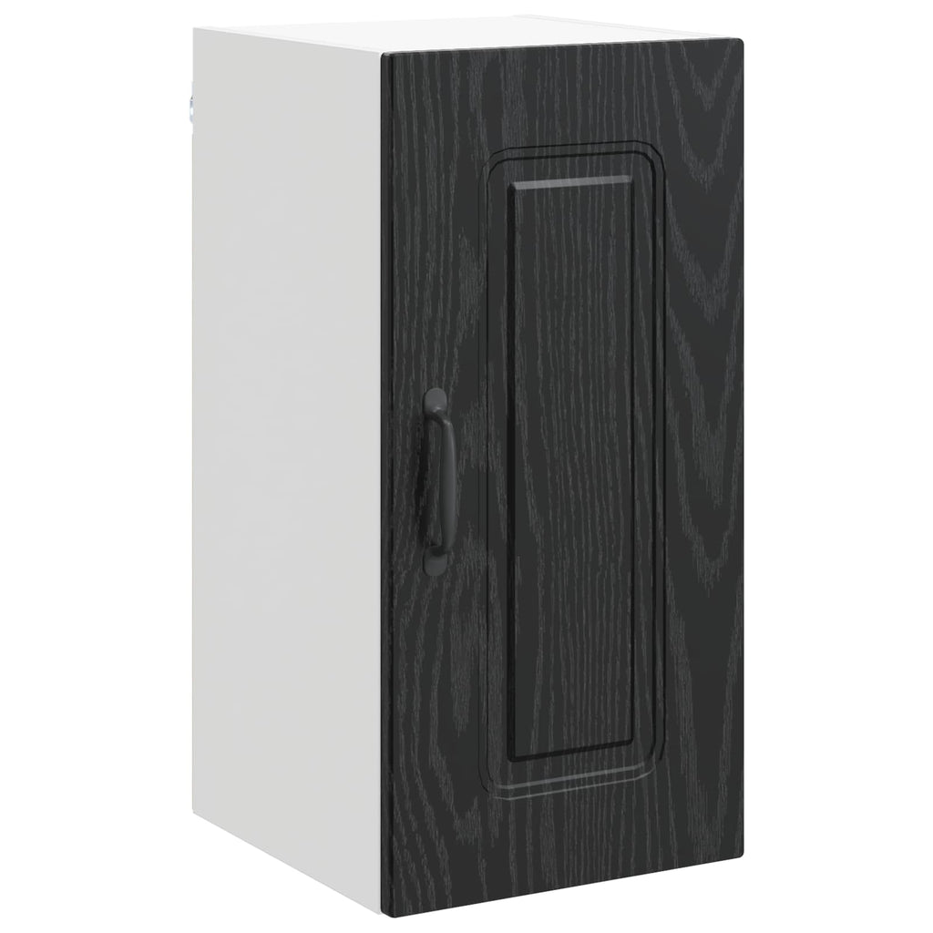 Geschirrspülerfront Kalmar Schwarz Eichen-Optik 30 x 31 x 60 cm