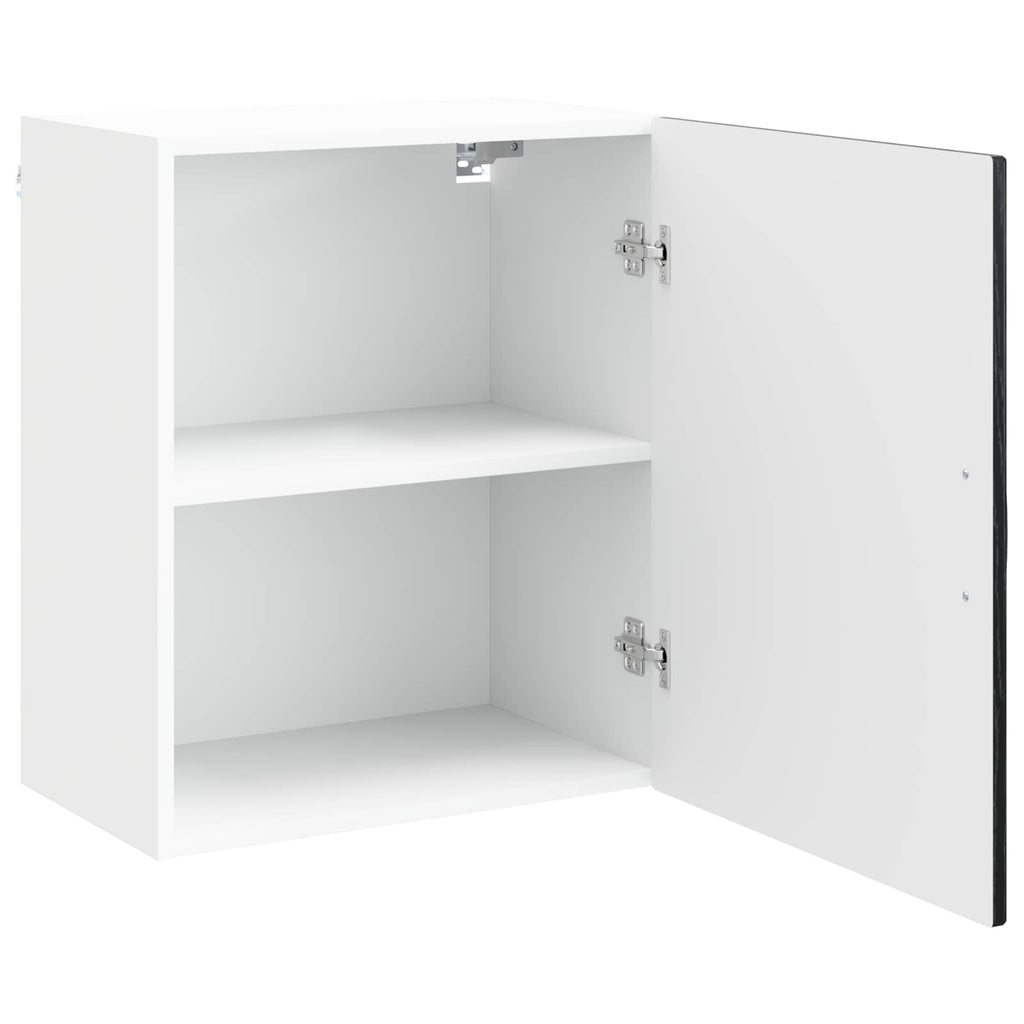 Geschirrspülerfront Kalmar 2 pcs Schwarz Eichen-Optik