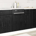 Geschirrspülerfront LUCCA Schwarze Eiche 45 x 1,5 x 57 cm