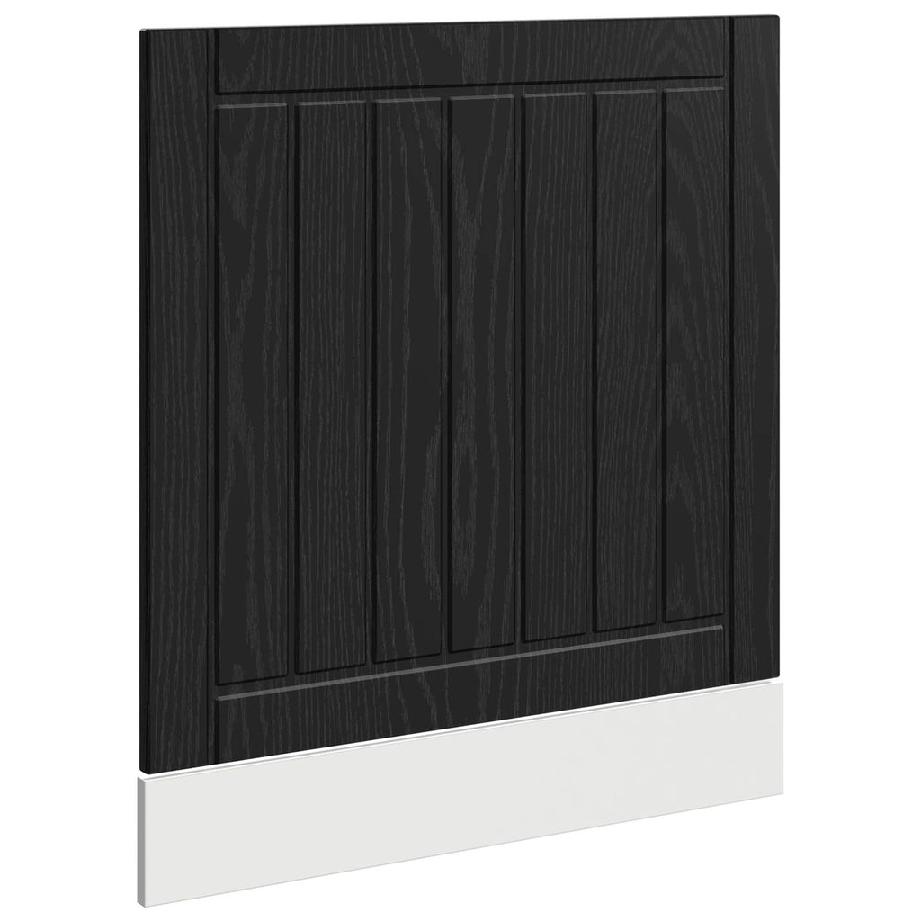Geschirrspülerfront LUCCA Schwarze Eiche 60 x 1,5 x 57 cm