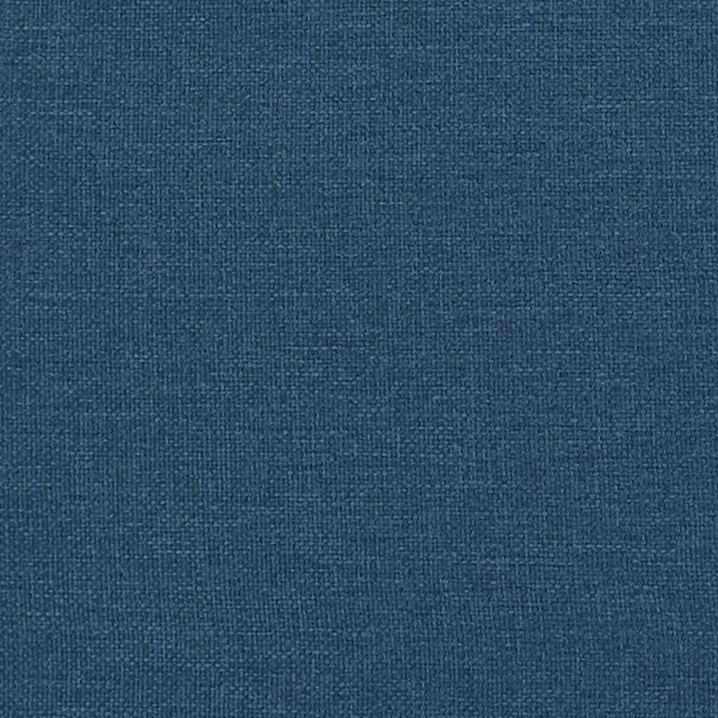 Bettrahmen mit Kopfteil Blau 140 x 190 cm Stoff
