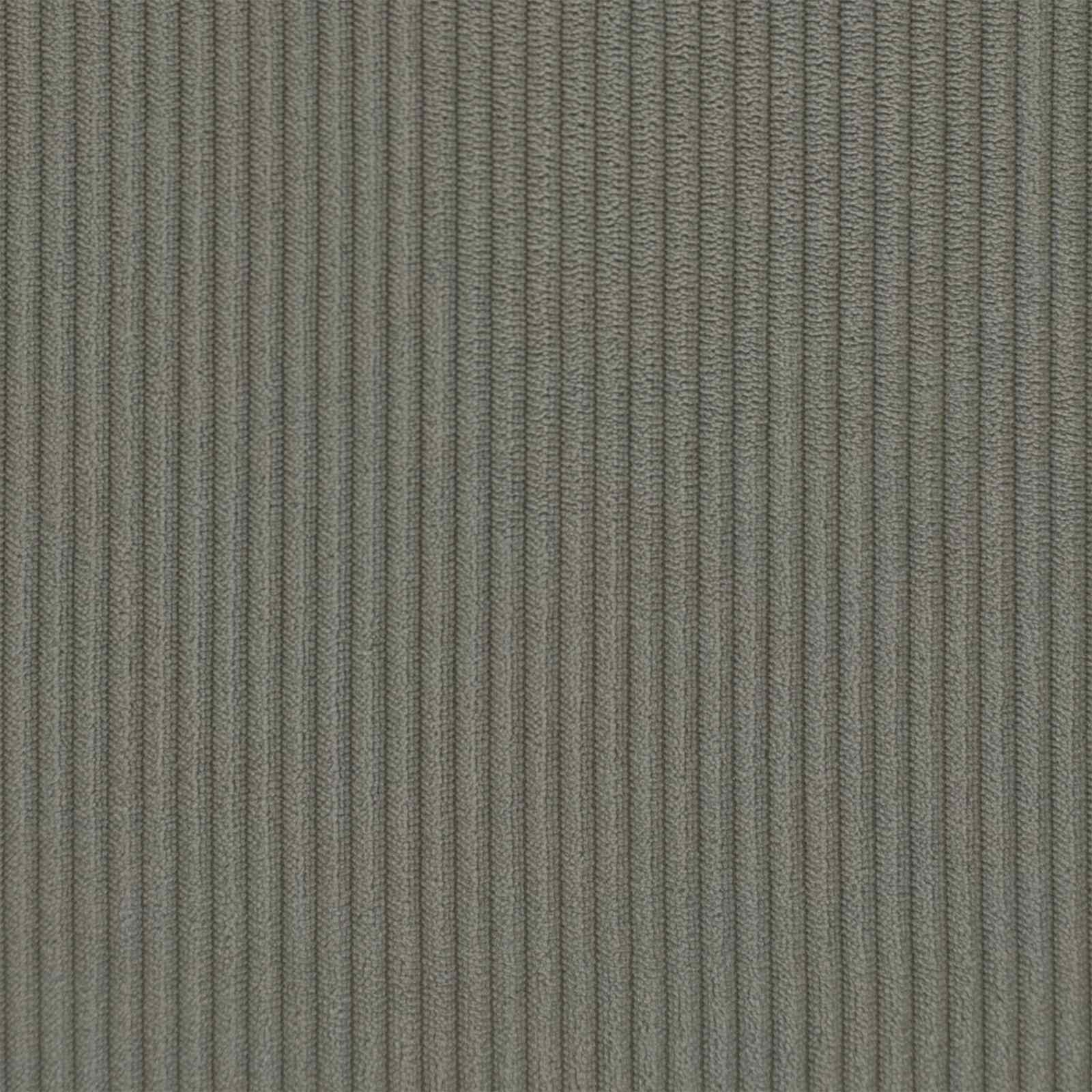 Bettrahmen mit Kopfteil Hellgrau 120 x 190 cm Cordstoff