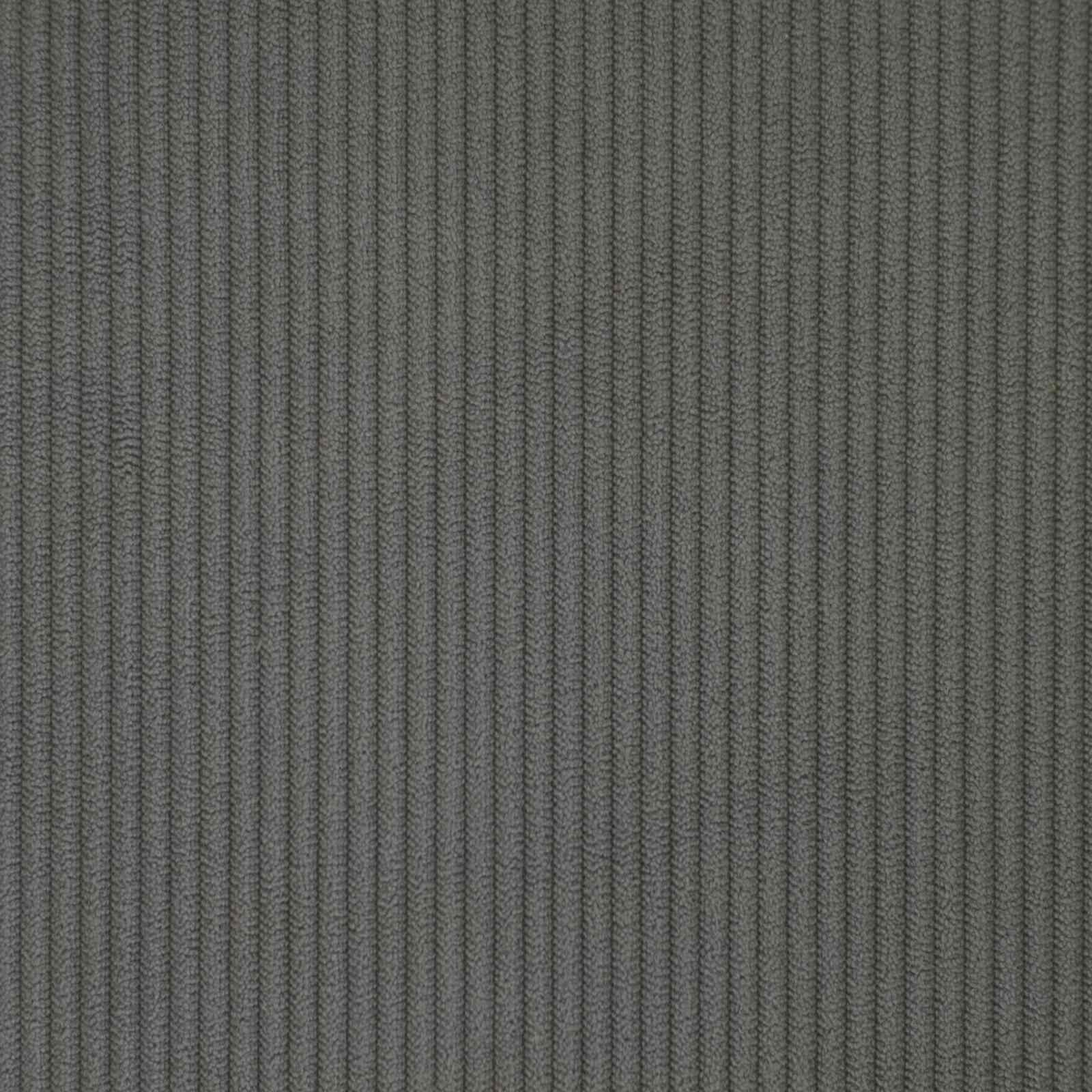 Bettrahmen mit Kopfteil Dunkelgrau 140 x 200 cm Cordstoff