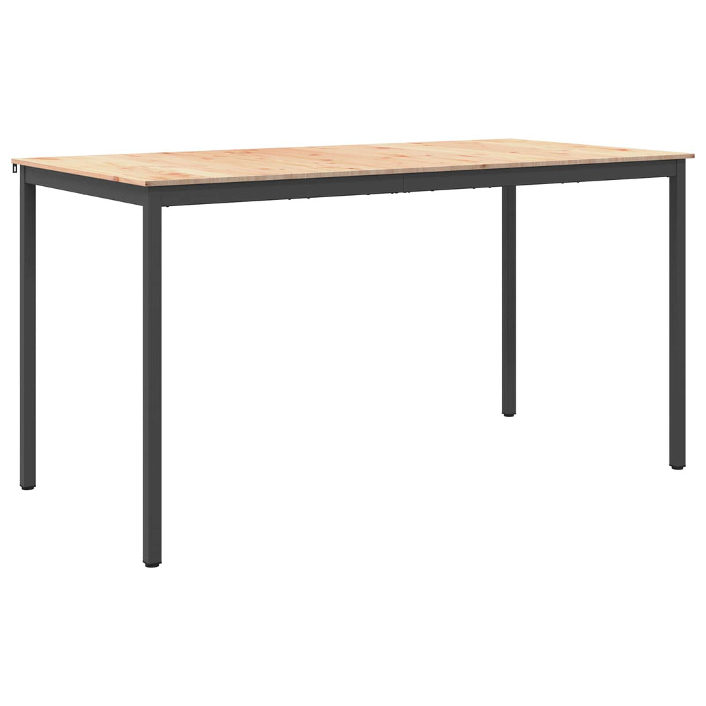 Bartisch Natur 200 x 100 x 105 cm Massives Kiefernholz