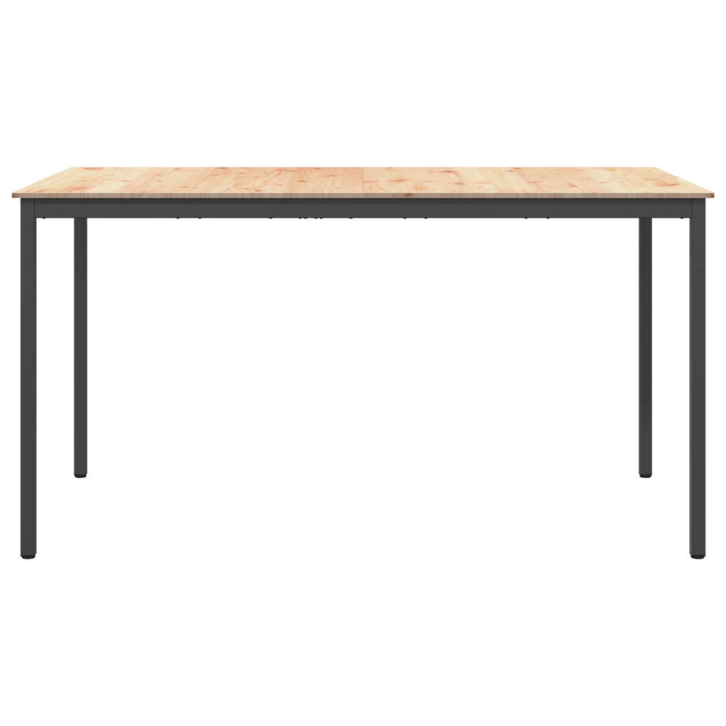 Bartisch Natur 200 x 100 x 105 cm Massives Kiefernholz