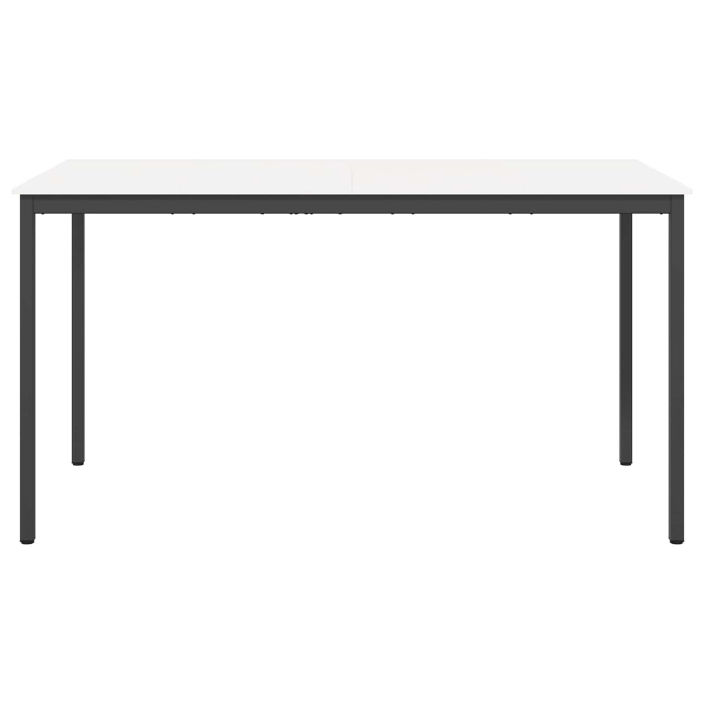 Bartisch Weiß 200 x 100 x 105 cm Massives Kiefernholz