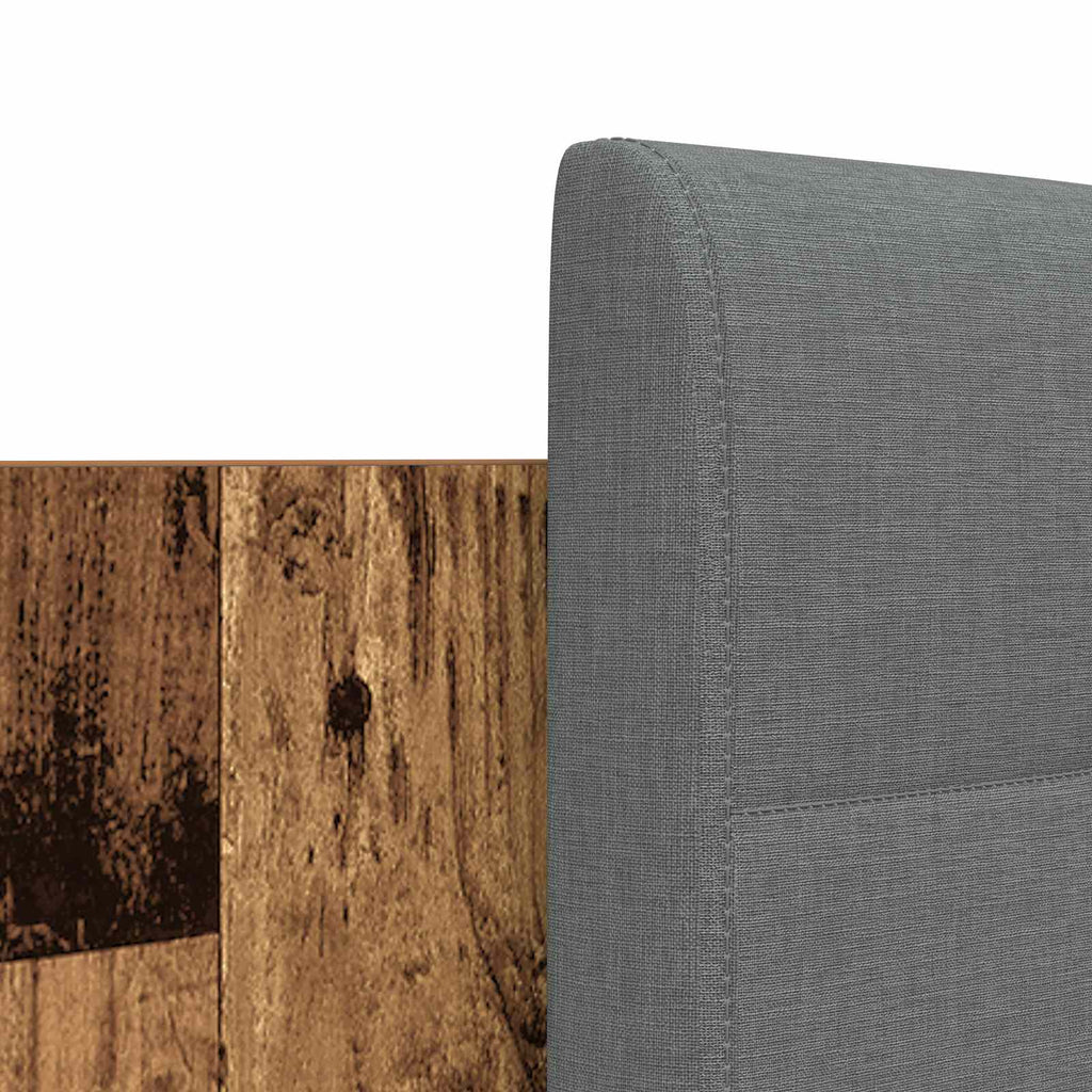 Bettgestell mit Kopfteil Altholz 120 x 200 cm Holzwerkstoff