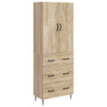 Schrankset 2 pcs Sonoma-Eiche 66 x 34,5 x 90 cm Holzwerkstoff