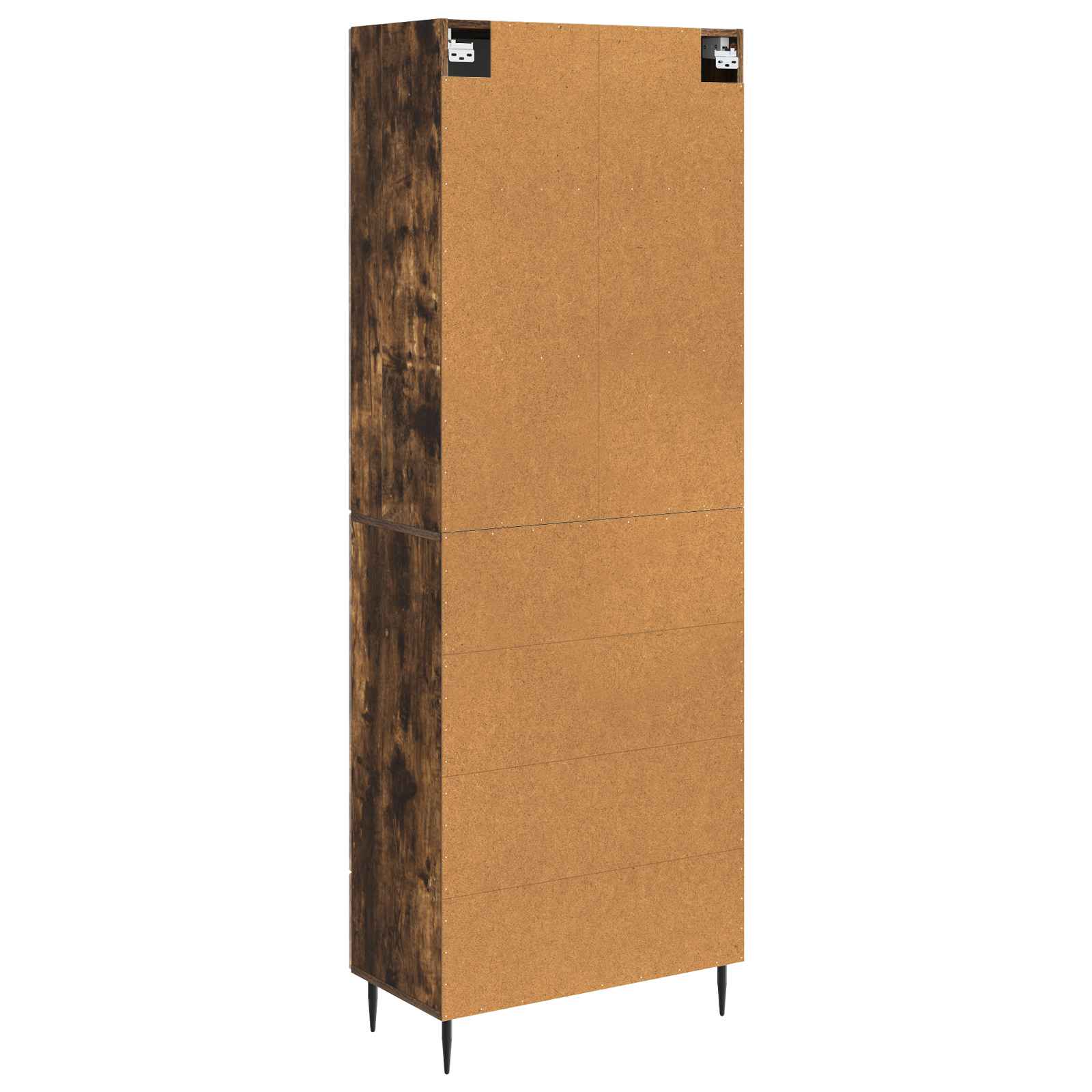 Schrankset 2 pcs Geräucherte Eiche 66 x 34,5 x 90 cm