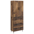 Schrankset 2 pcs Altholz 66 x 34,5 x 90 cm Holzwerkstoff