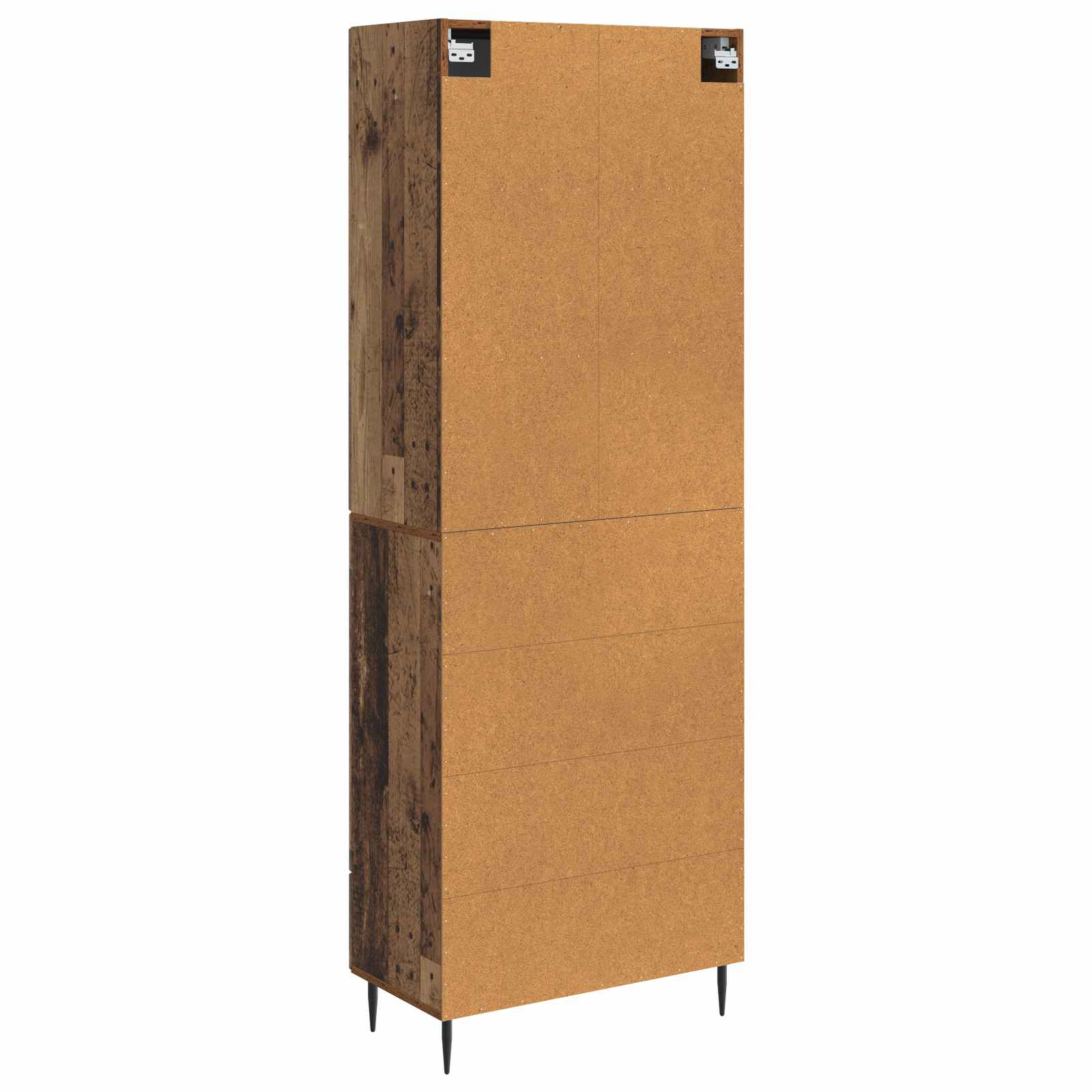 Schrankset 2 pcs Altholz 66 x 34,5 x 90 cm Holzwerkstoff