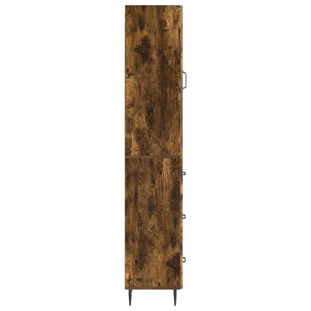 Schrankset 2 pcs Geräucherte Eiche 33 x 34,5 x 90 cm