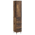 Schrankset 2 pcs Altholz 33 x 34,5 x 90 cm Holzwerkstoff