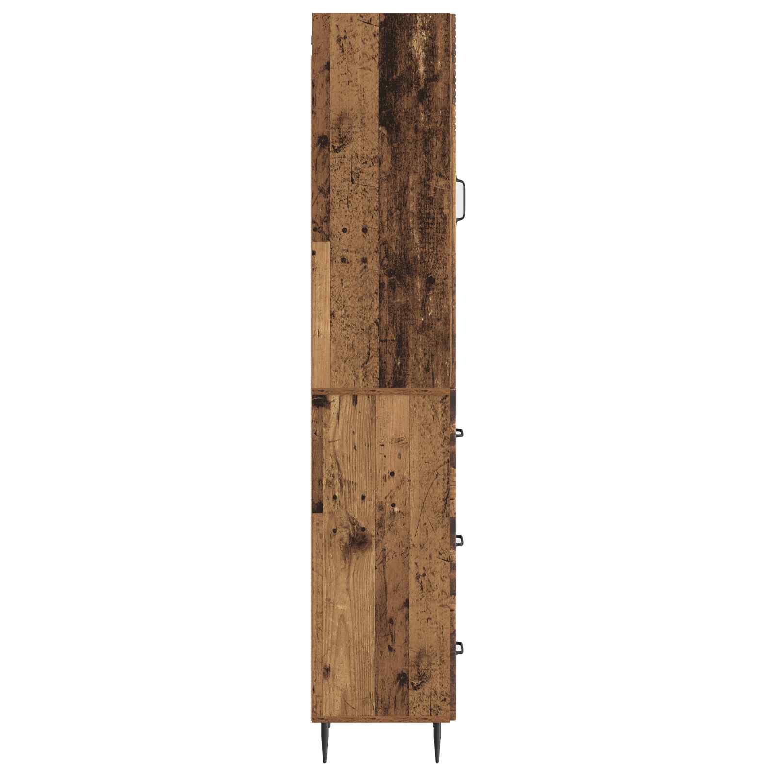 Schrankset 2 pcs Altholz 33 x 34,5 x 90 cm Holzwerkstoff