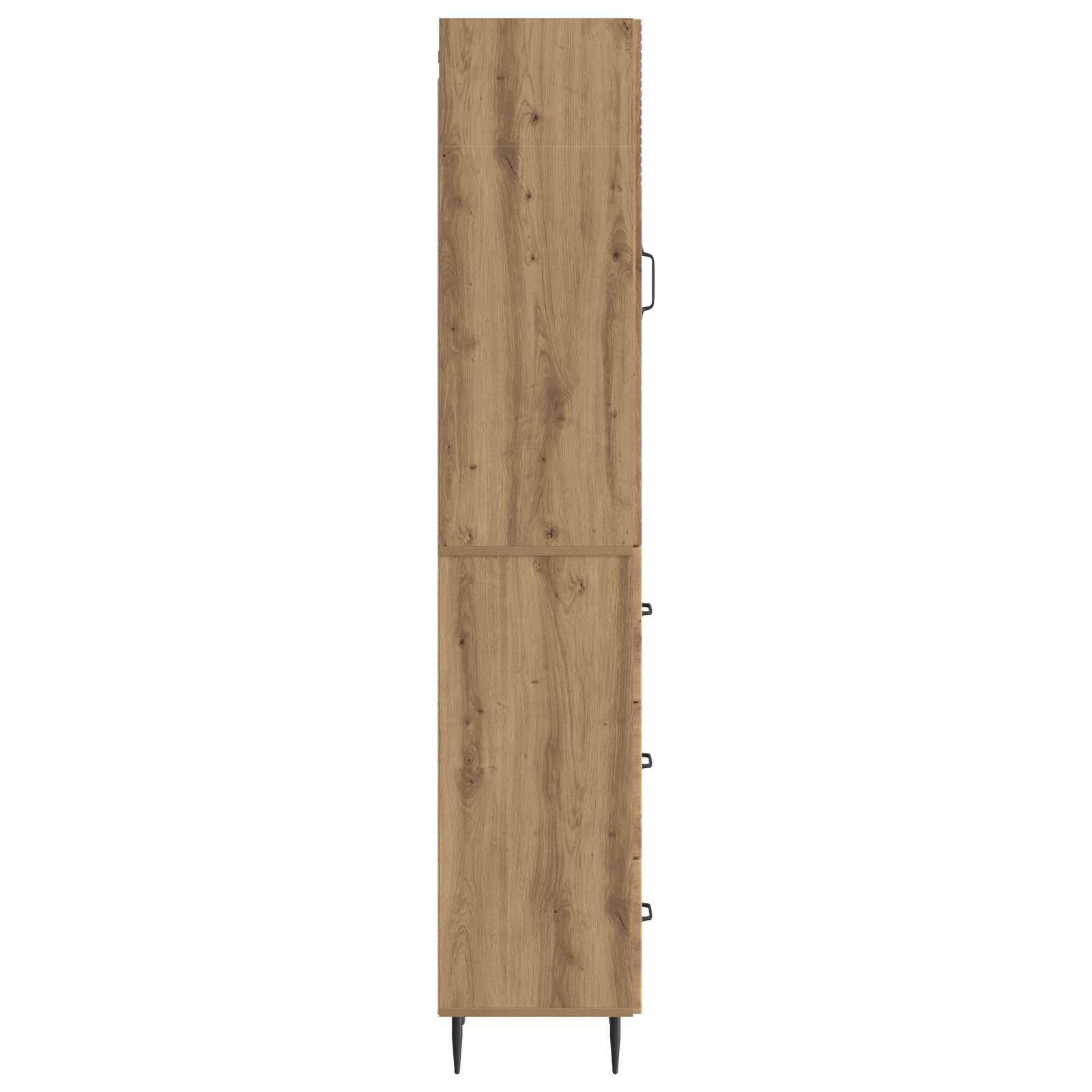 Schrankset 2 pcs Artisan-Eiche 33 x 34,5 x 90 cm Holzwerkstoff