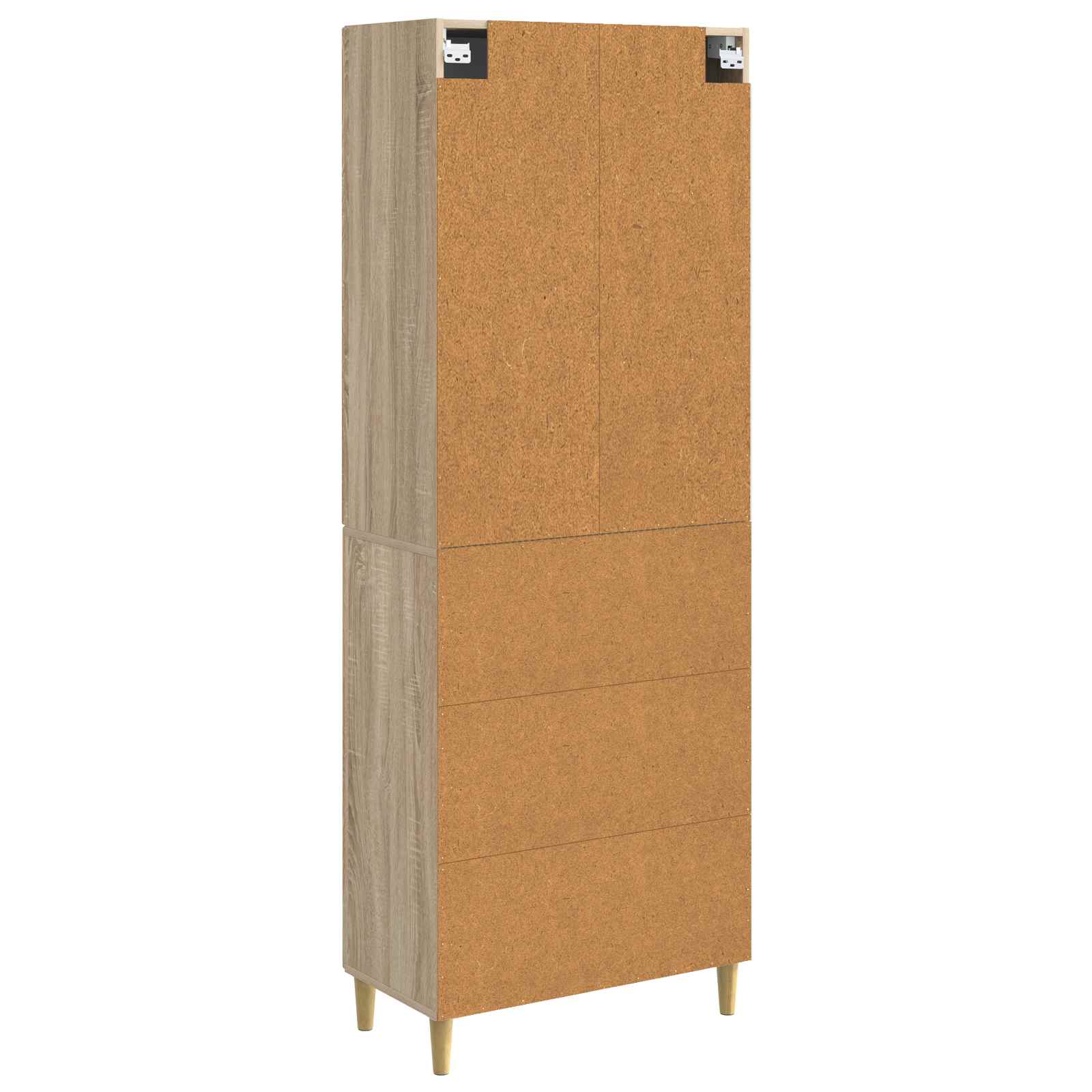 Schrankset 2 pcs Sonoma-Eiche 66 x 34,5 x 90 cm Holzwerkstoff