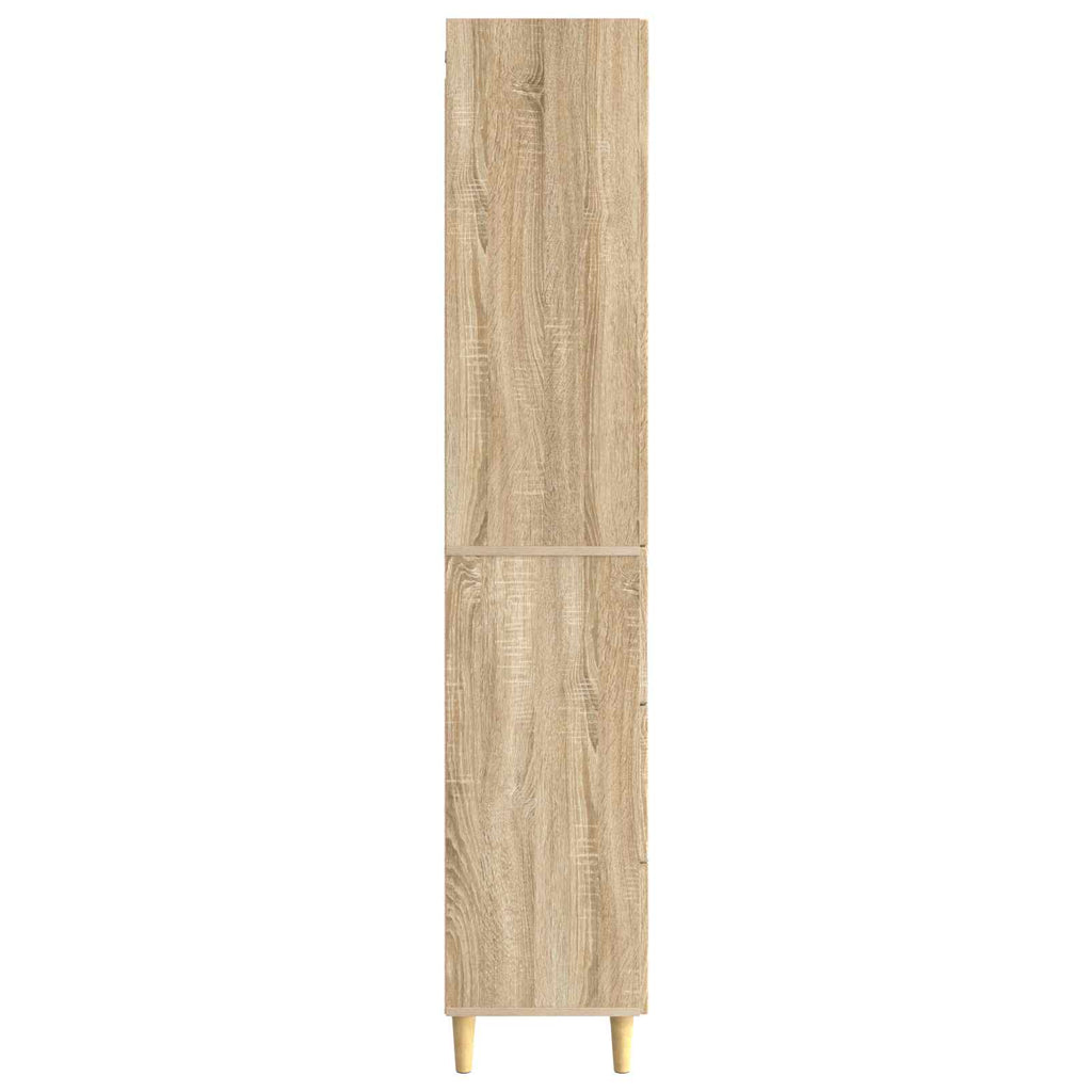 Schrankset 2 pcs Sonoma-Eiche 66 x 34,5 x 90 cm Holzwerkstoff