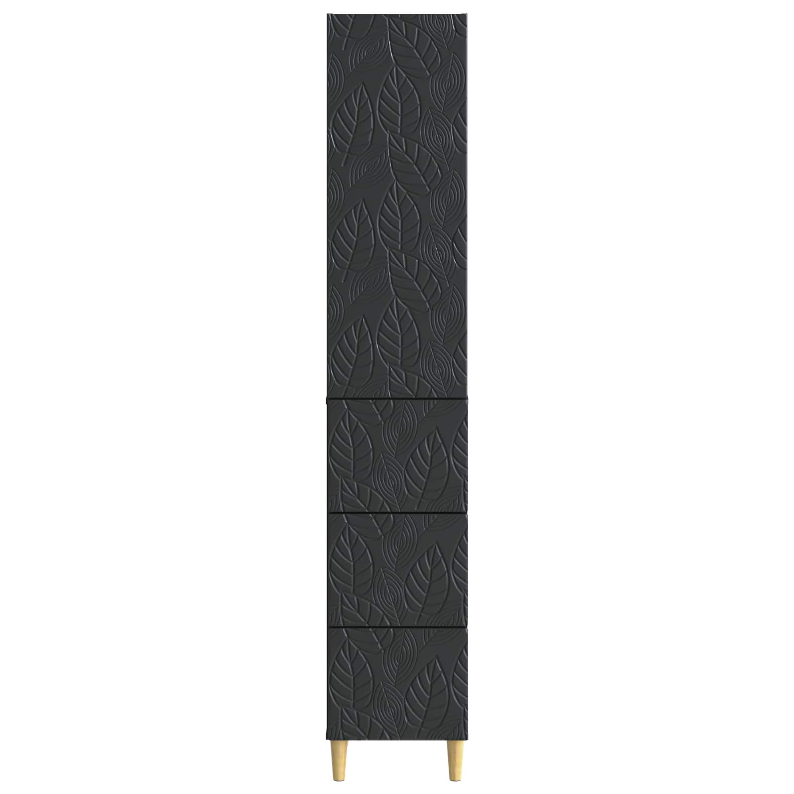 Schrankset 2 pcs Schwarz 33 x 34,5 x 90 cm Holzwerkstoff