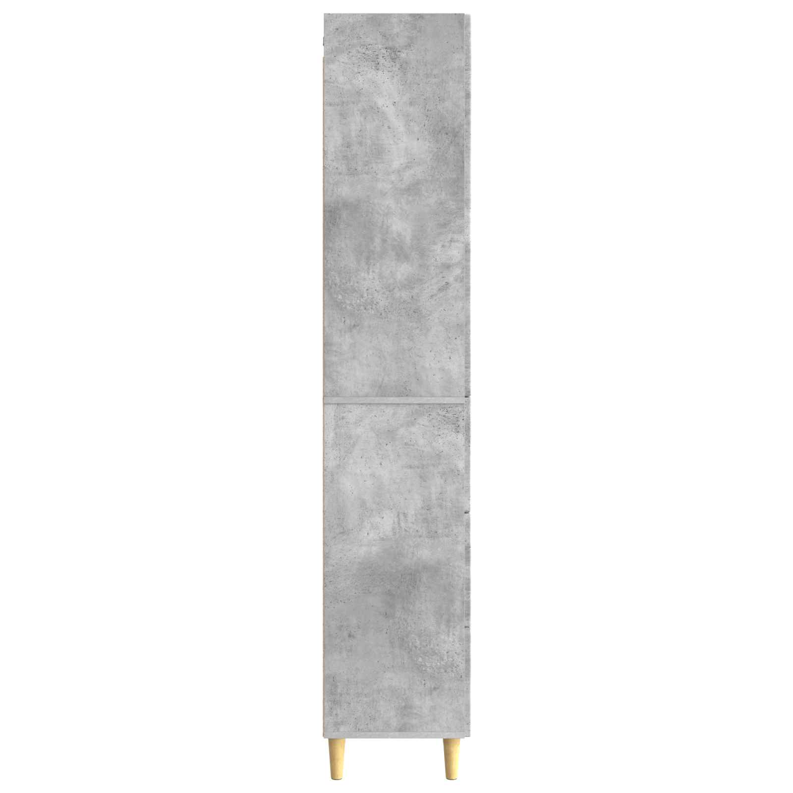 Schrankset 2 pcs Betongrau 33 x 34,5 x 90 cm Holzwerkstoff
