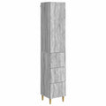 Schrankset 2 pcs Grau Sonoma 33 x 34,5 x 90 cm Holzwerkstoff