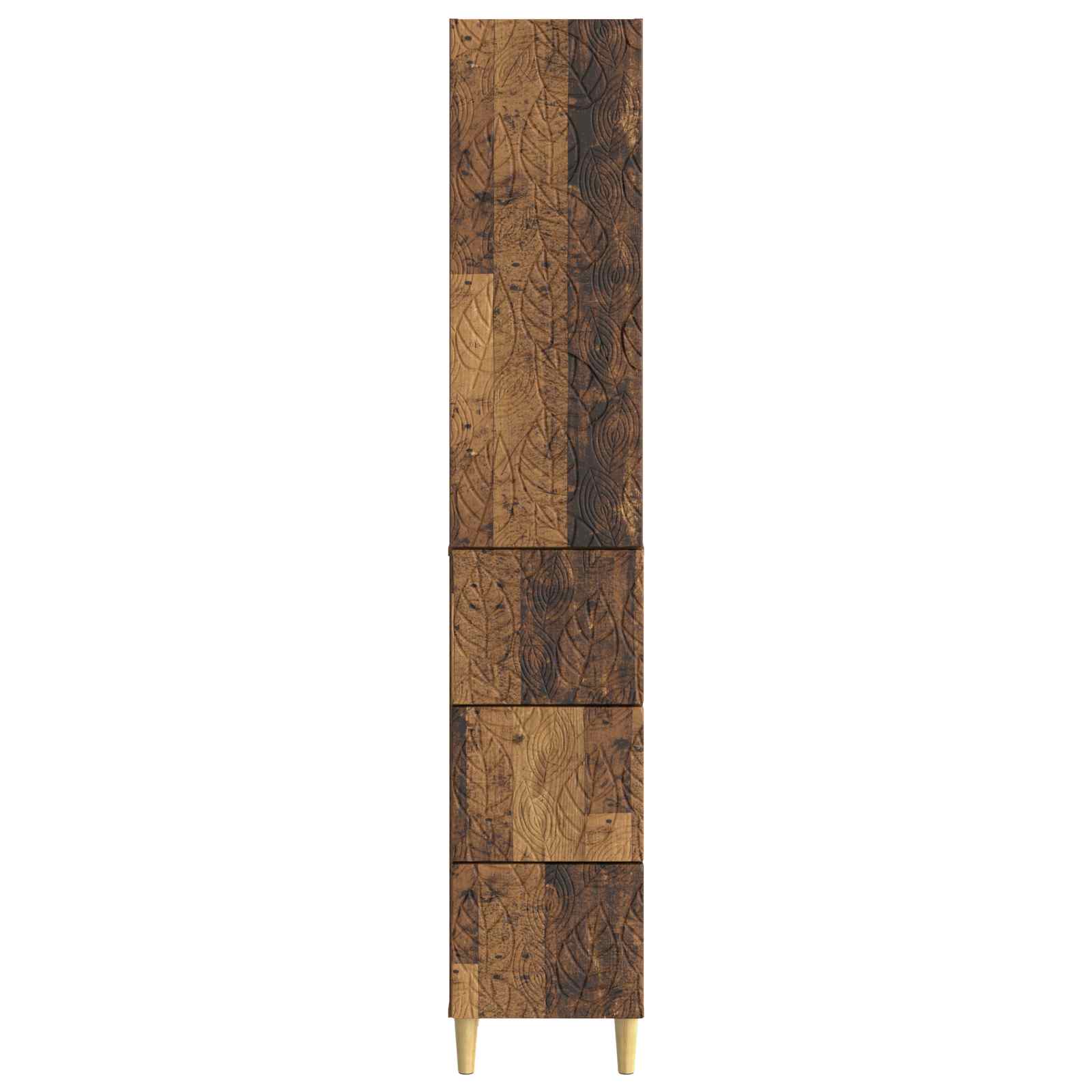 Schrankset 2 pcs Altholz 33 x 34,5 x 90 cm Holzwerkstoff
