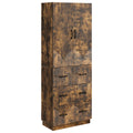 Schrankset 2 pcs Geräucherte Eiche 66 x 34,5 x 87 cm