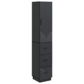 Schrankset 2 pcs Schwarz 33 x 34,5 x 87 cm Holzwerkstoff
