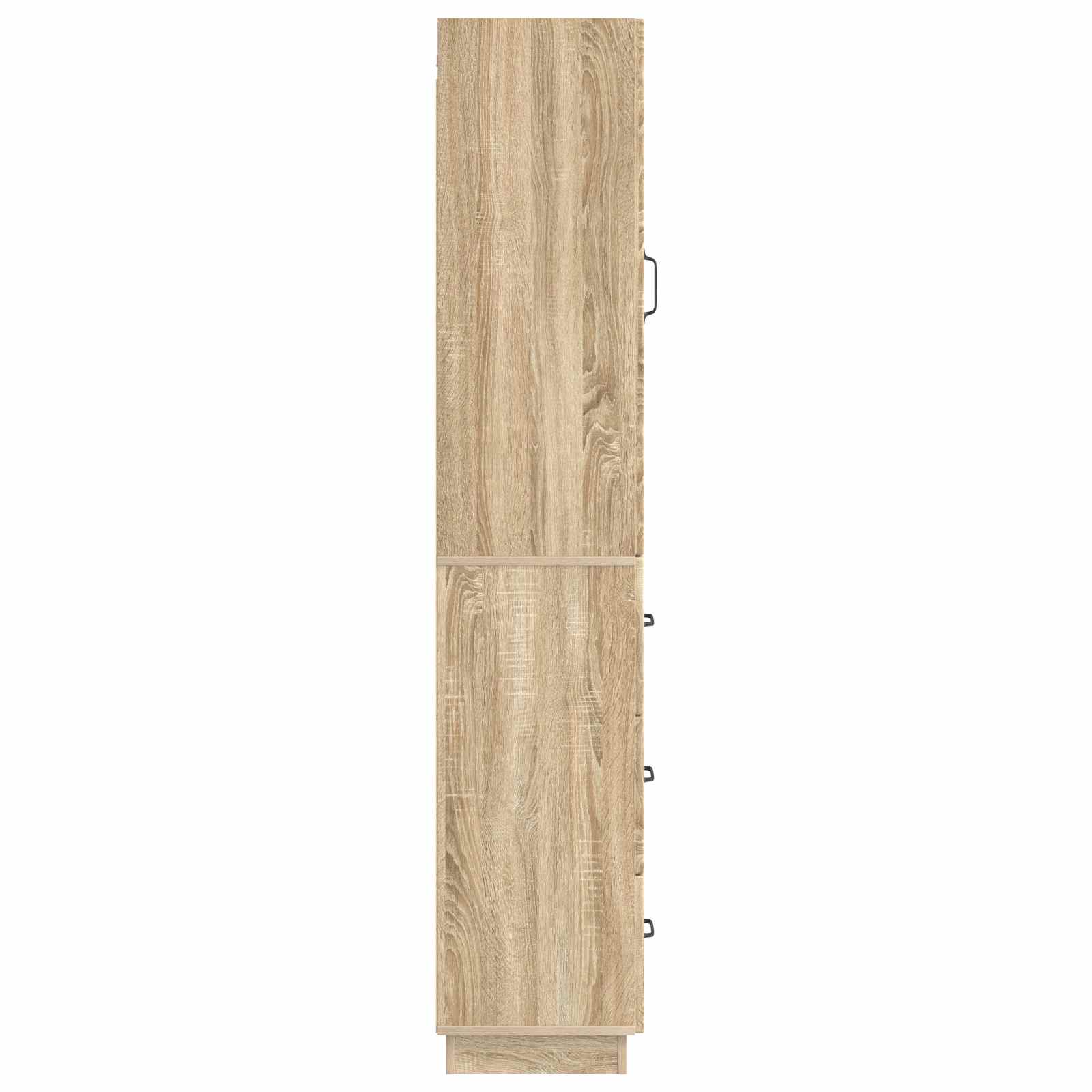 Schrankset 2 pcs Sonoma-Eiche 33 x 34,5 x 87 cm Holzwerkstoff