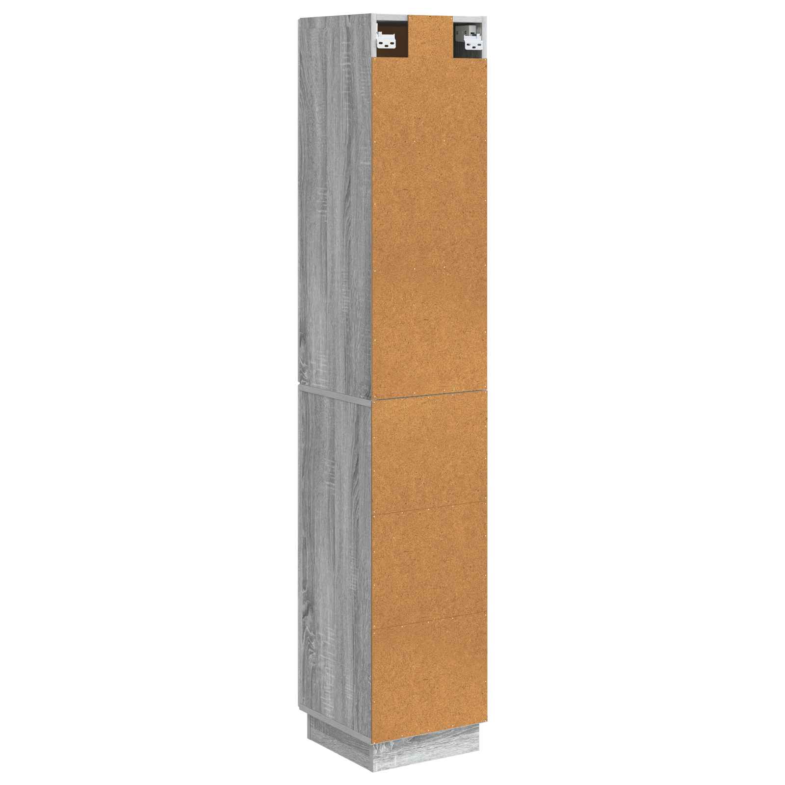 Schrankset 2 pcs Grau Sonoma 33 x 34,5 x 87 cm Holzwerkstoff