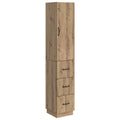 Schrankset 2 pcs Artisan-Eiche 33 x 34,5 x 87 cm Holzwerkstoff