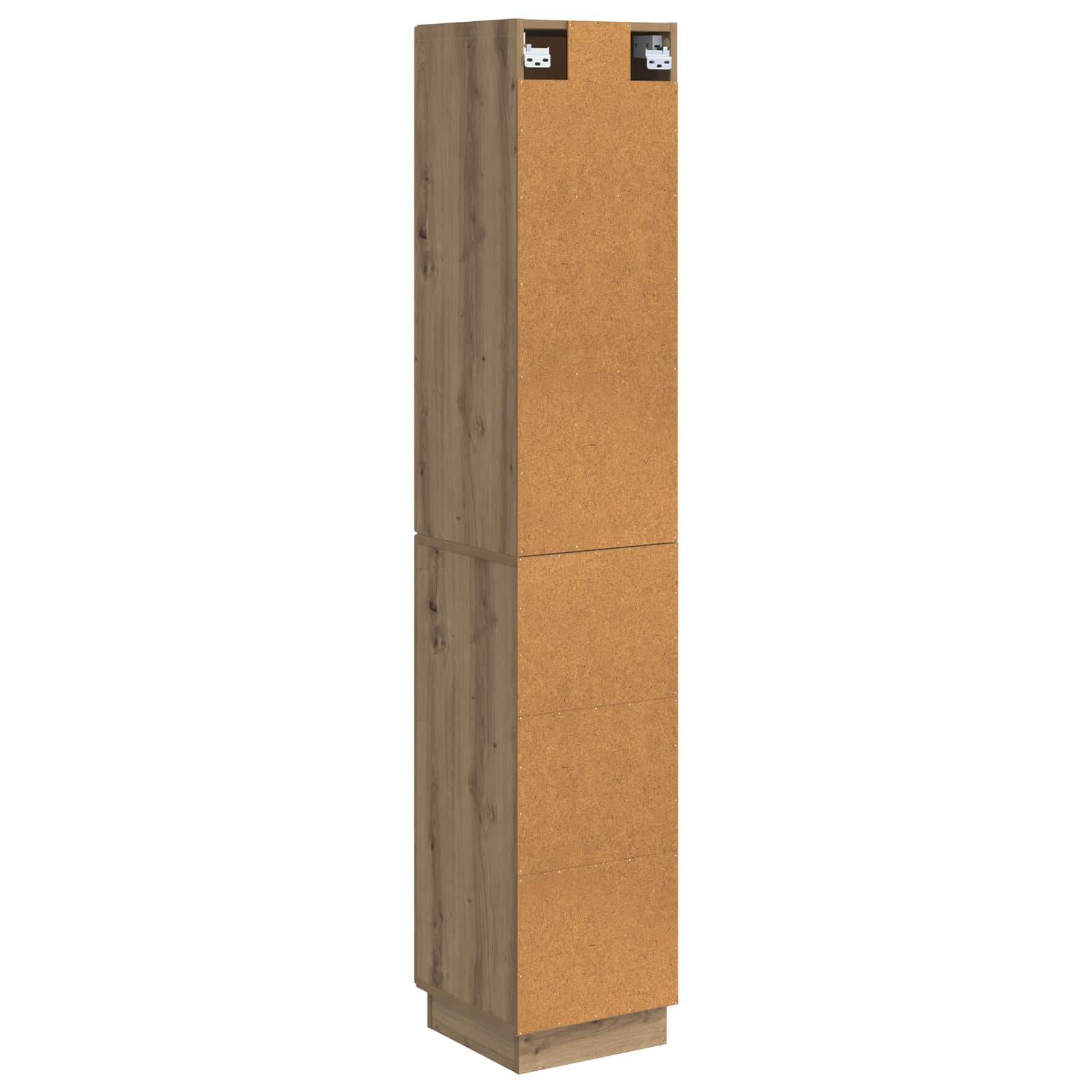 Schrankset 2 pcs Artisan-Eiche 33 x 34,5 x 87 cm Holzwerkstoff