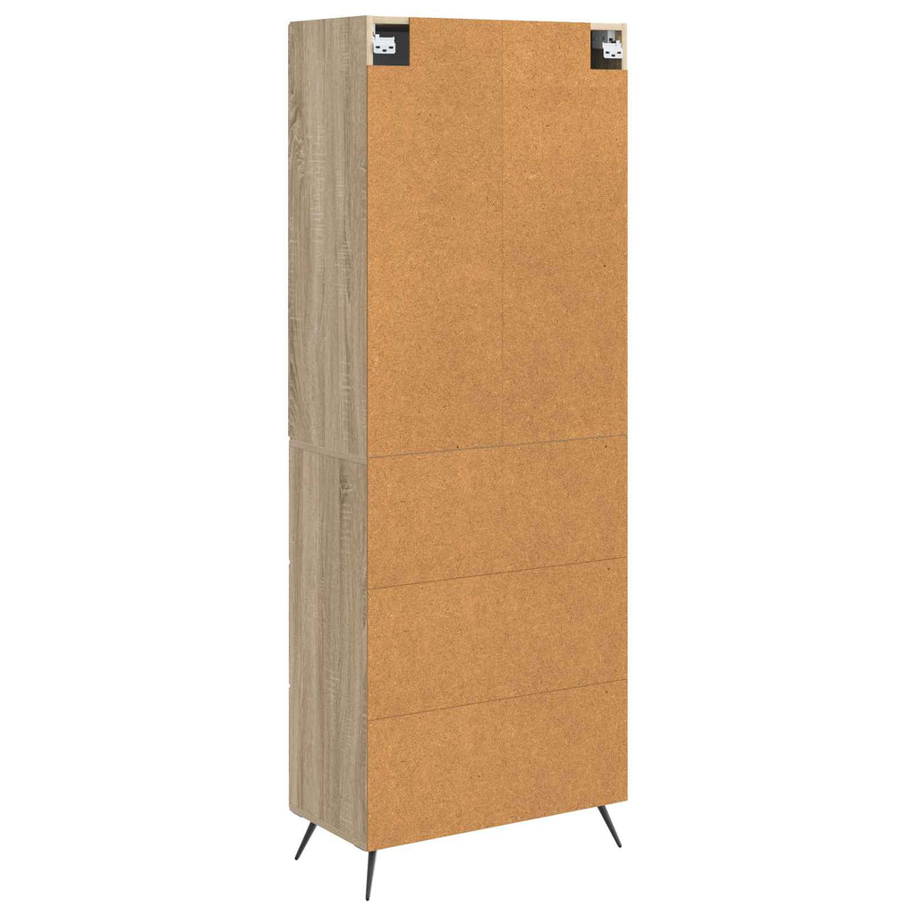 Schrankset 2 pcs Sonoma-Eiche 66 x 34,5 x 90 cm Holzwerkstoff