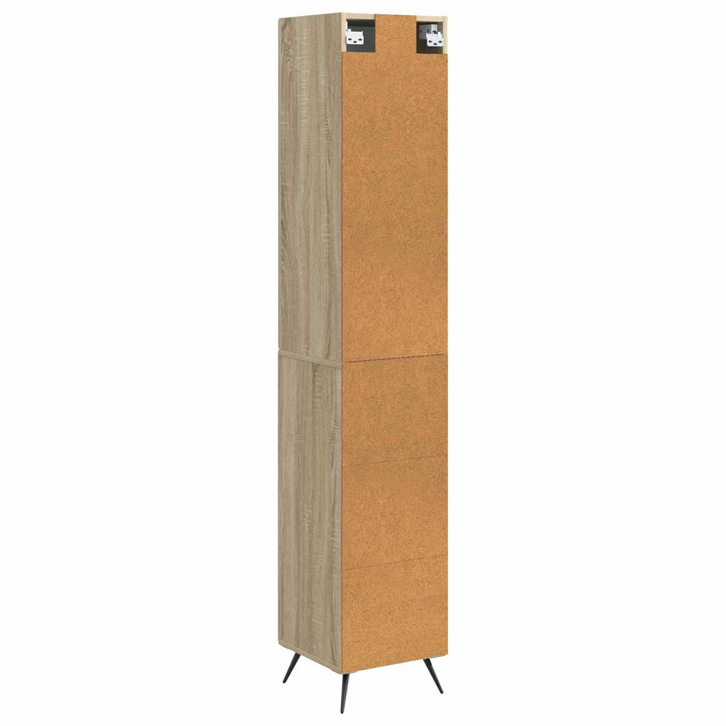 Schrankset 2 pcs Sonoma-Eiche 34,5 x 34,5 x 90 cm Holzwerkstoff