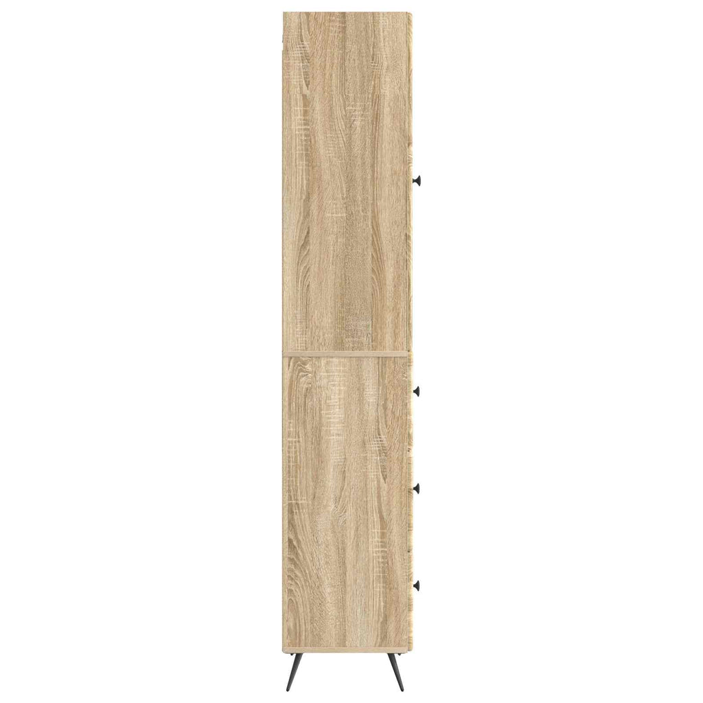 Schrankset 2 pcs Sonoma-Eiche 34,5 x 34,5 x 90 cm Holzwerkstoff