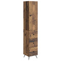 Schrankset 2 pcs Altholz 34,5 x 34,5 x 90 cm Holzwerkstoff