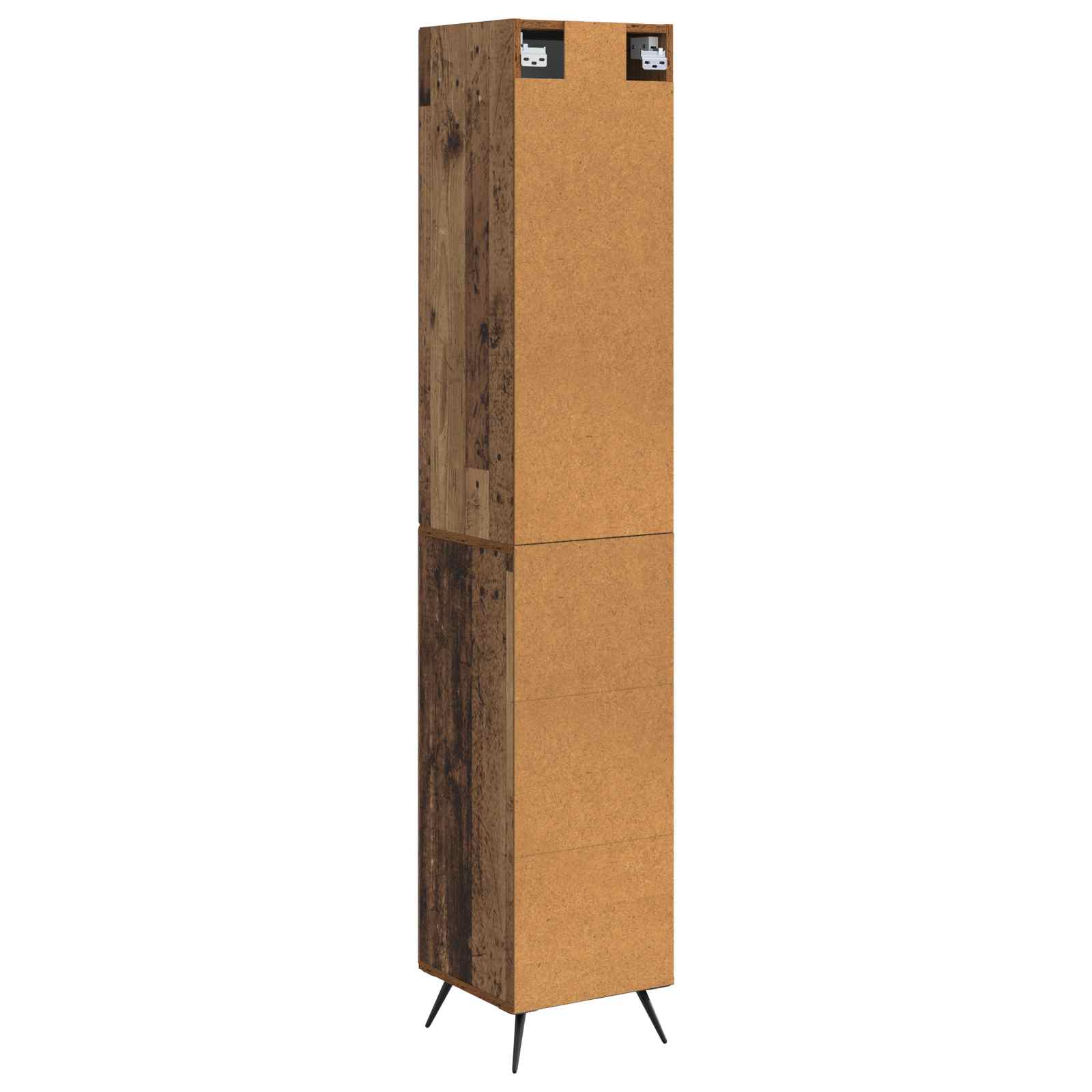 Schrankset 2 pcs Altholz 34,5 x 34,5 x 90 cm Holzwerkstoff
