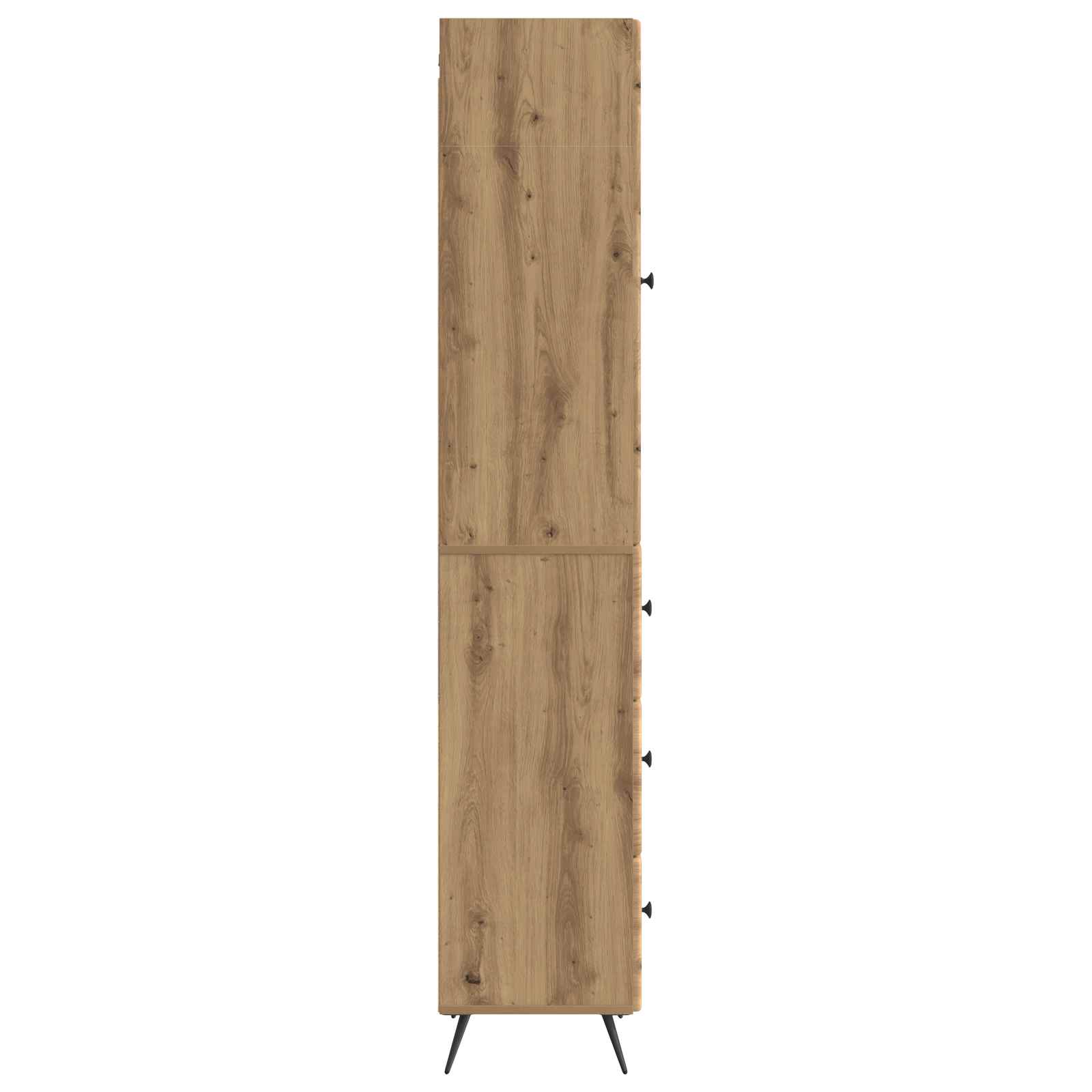 Schrankset 2 pcs Artisan-Eiche 34,5 x 34,5 x 90 cm