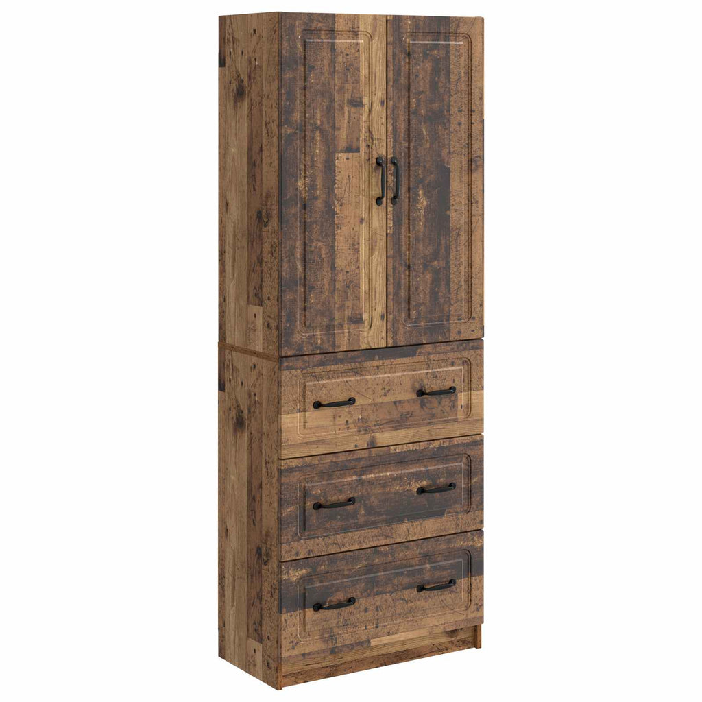 Schrankset 2 pcs Altholz 66 x 34,5 x 87 cm Holzwerkstoff
