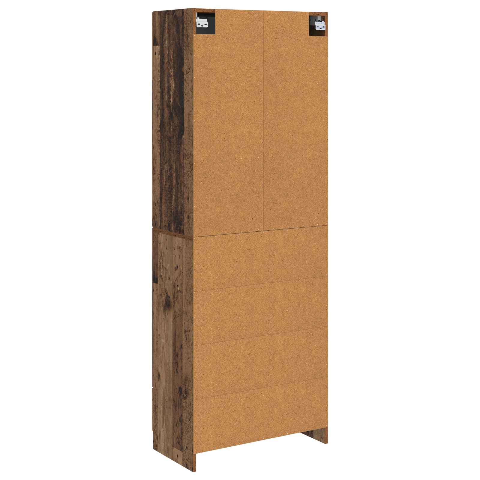 Schrankset 2 pcs Altholz 66 x 34,5 x 87 cm Holzwerkstoff