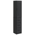 Schrankset 2 pcs Schwarz 33 x 34,5 x 87 cm Holzwerkstoff