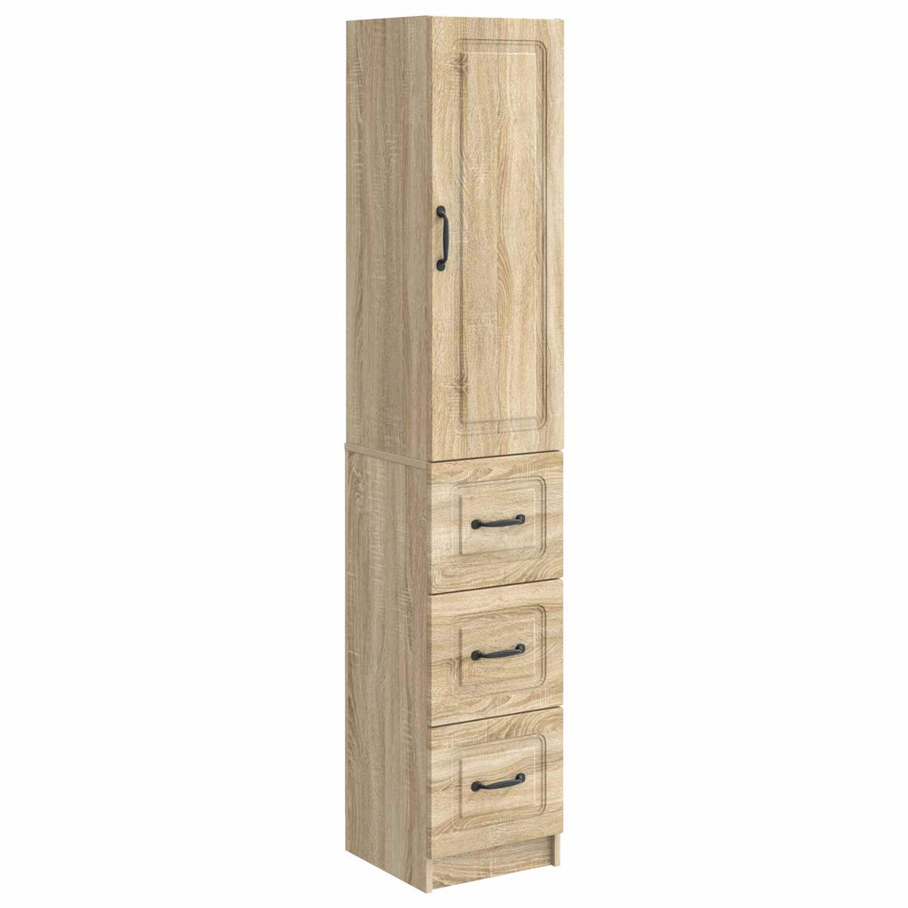 Schrankset 2 pcs Sonoma-Eiche 33 x 34,5 x 87 cm Holzwerkstoff